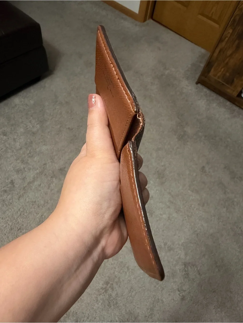 Pre-loved LV Monogram Card Holder / Pocket Organizer
